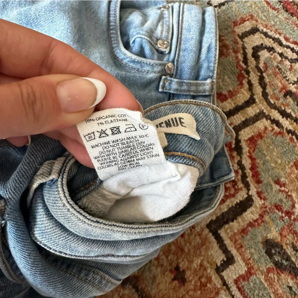 DJERF AVENUE Blue Jeans 25 - Picture 7 of 8